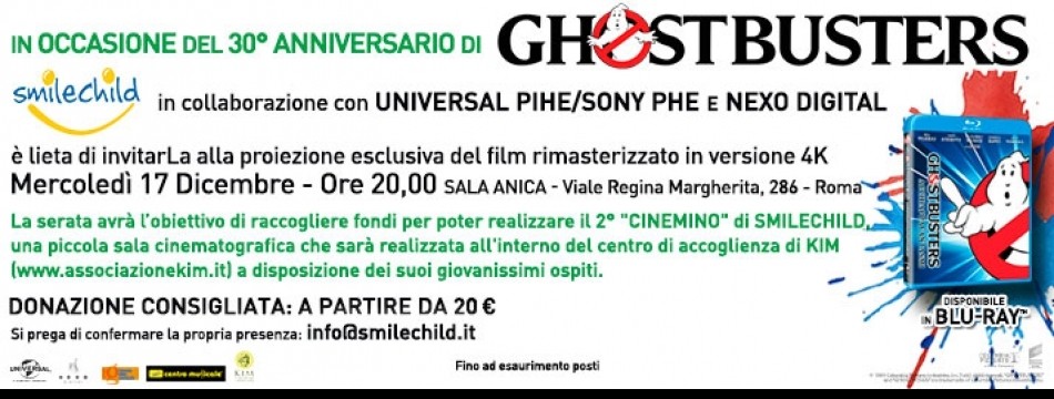 Tutti al Cinema con Ghostbuster per Kim